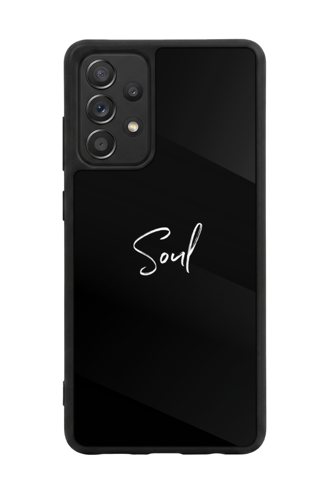 Samsung Galaxy A72 Uyumlu SOUL Tasarımlı Glossy Premium Kılıf