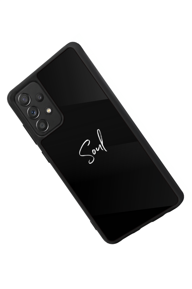 Samsung Galaxy A72 Uyumlu SOUL Tasarımlı Glossy Premium Kılıf