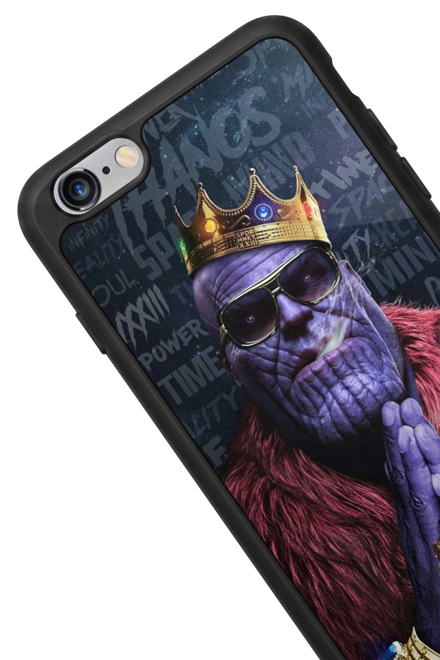 iPhone 6 Plus Uyumlu Thanos Tasarımlı Glossy Premium Kılıf