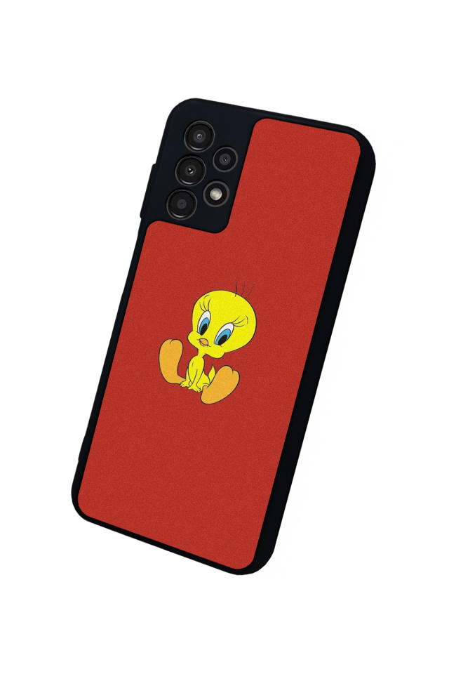 Samsung Galaxy A23 Uyumlu Tweety Tasarımlı Glossy Premium Kılıf