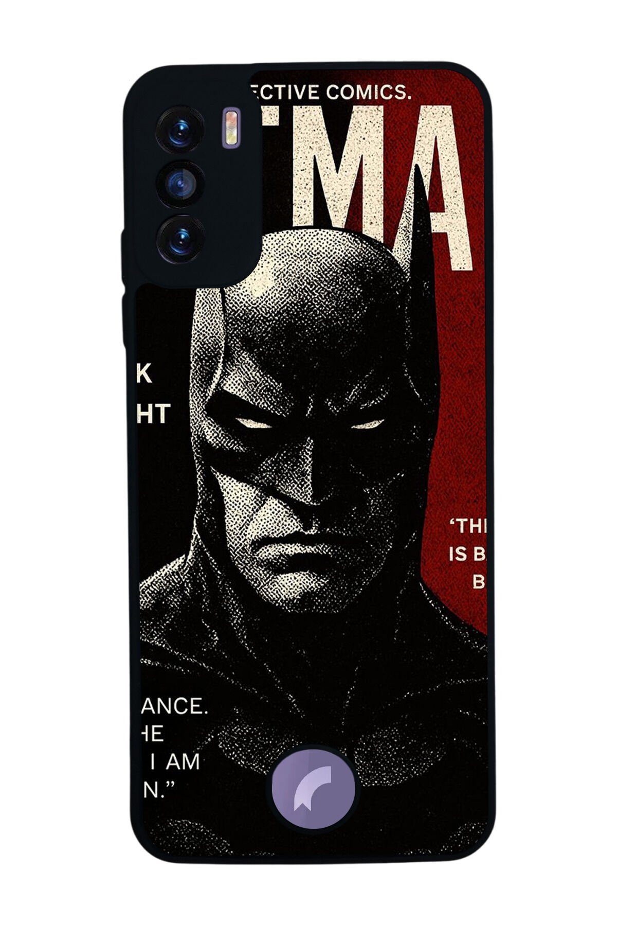 Reeder S19 Max Pro S Uyumlu Batman Tasarımlı Glossy Premium Kılıf