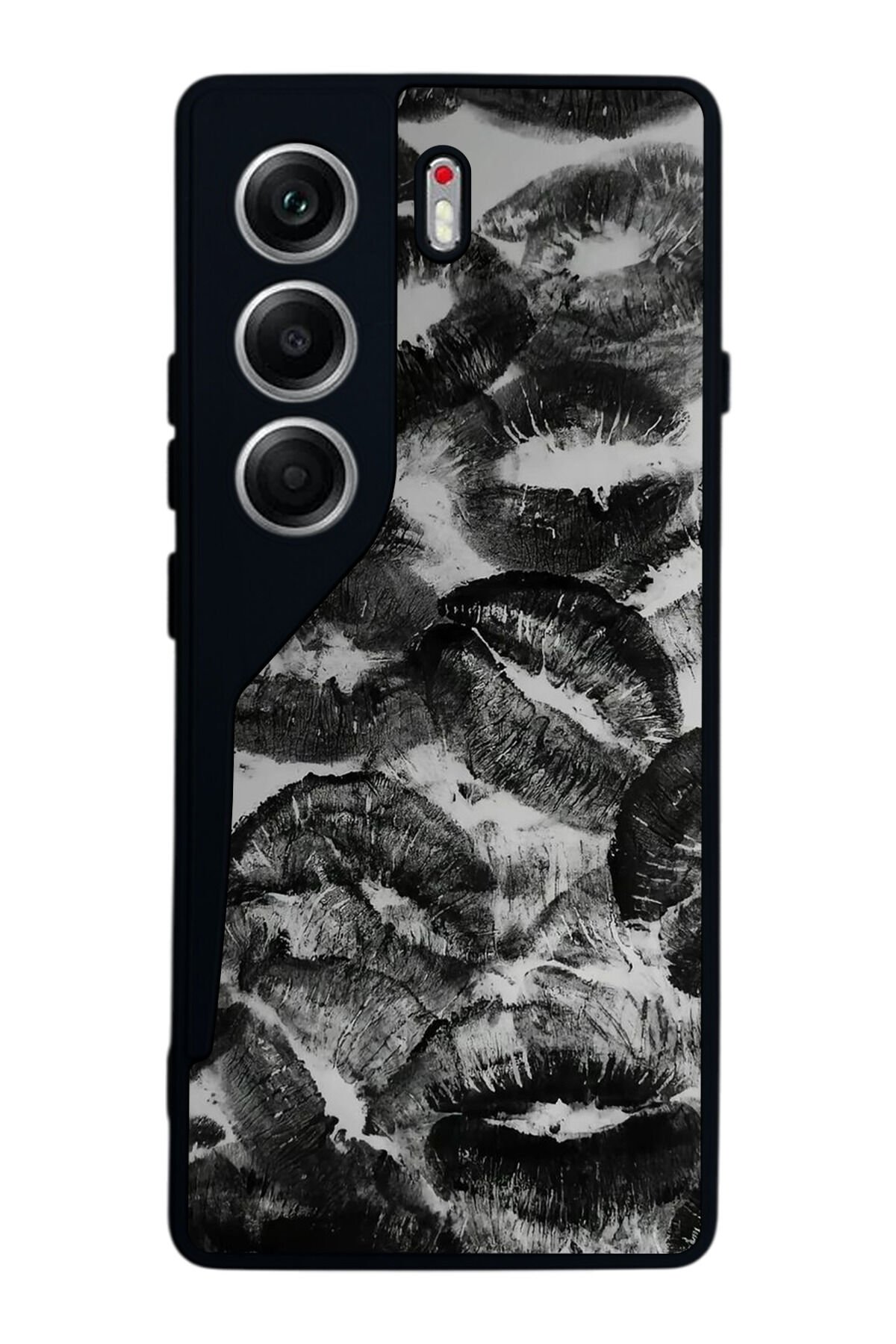 Tecno Camon 40 Uyumlu Dudak Tasarımlı Glossy Premium Kılıf