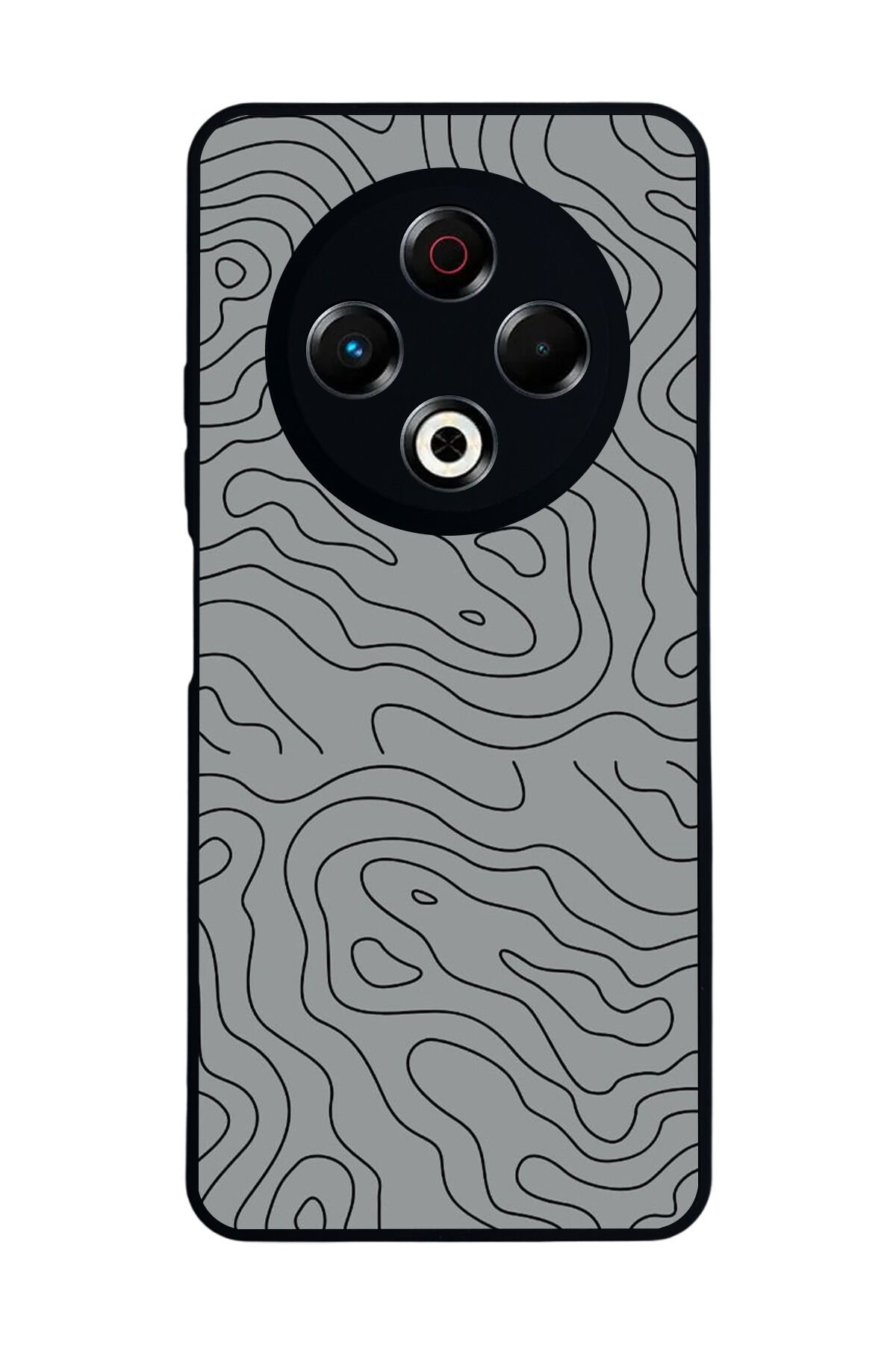 Tecno Spark 30 Uyumlu Çizgi Sanatı Tasarımlı Glossy Premium Kılıf