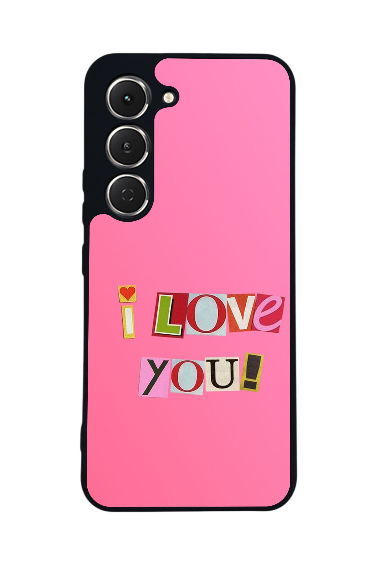 Tecno Spark 40 Pro Uyumlu Kalp Love Tasarımlı Glossy Premium Kılıf