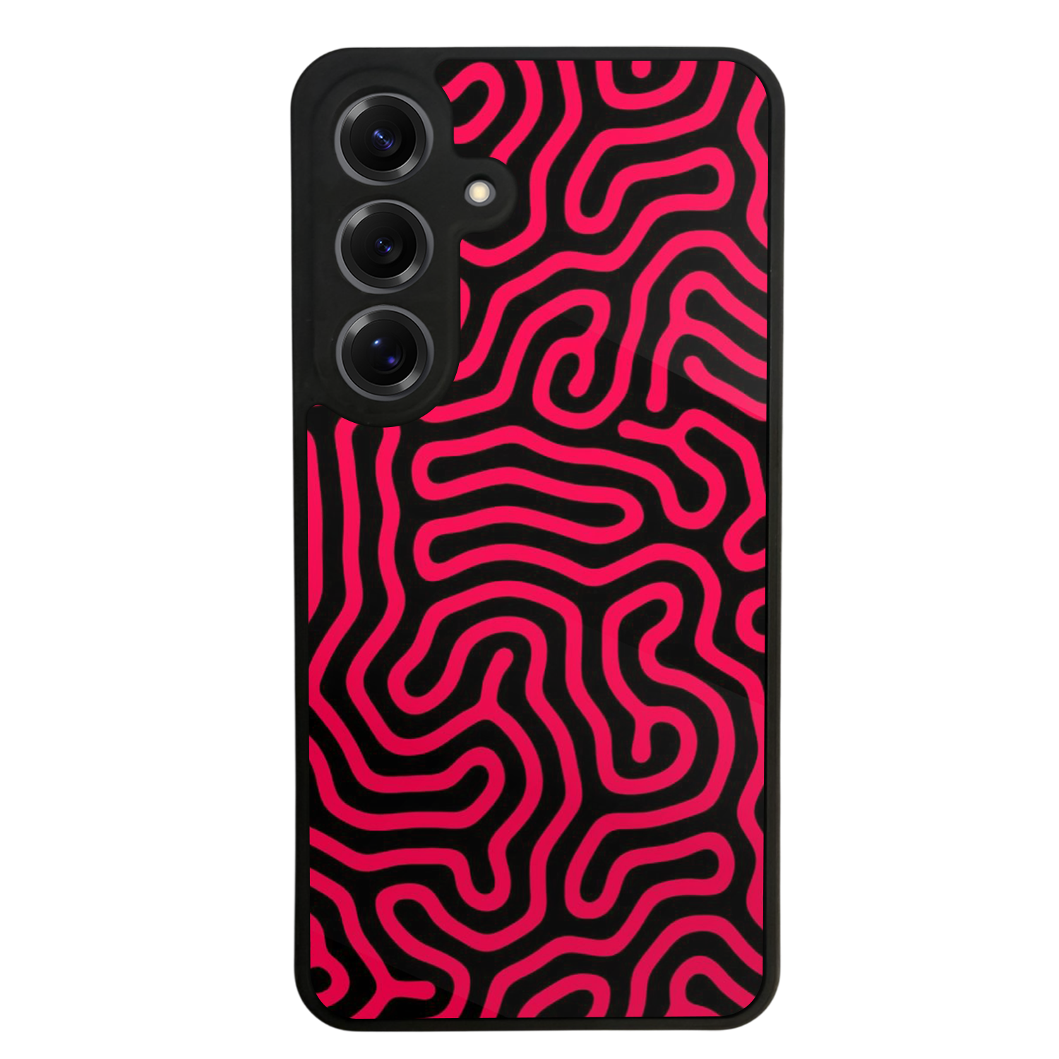 Samsung Galaxy S25 Uyumlu Çizgi Sanatı Tasarımlı Glossy Premium Kılıf