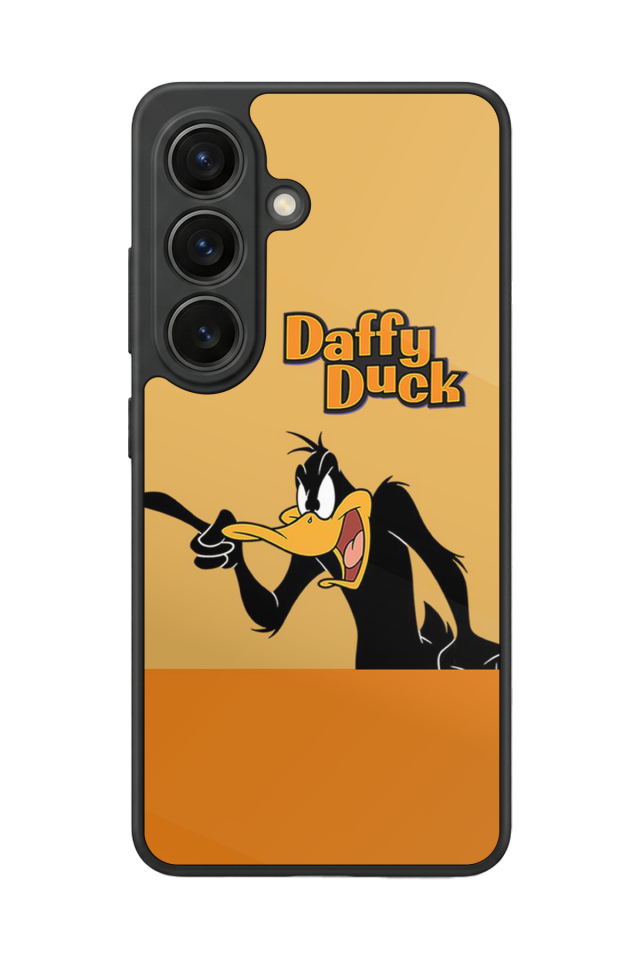 Samsung Galaxy S26 Uyumlu Daffy duck Tasarımlı Glossy Premium Kılıf