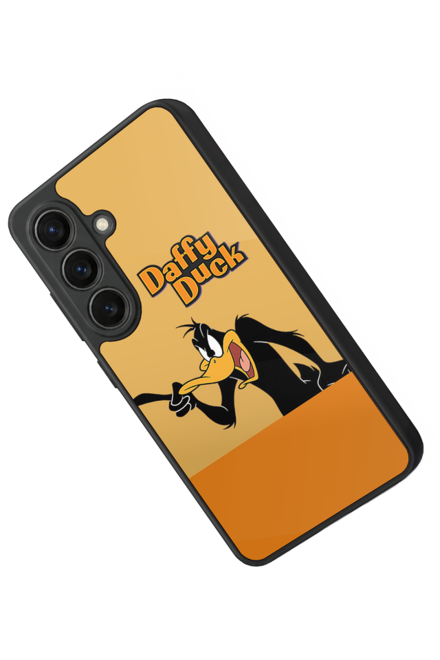 Samsung Galaxy S26 Uyumlu Daffy duck Tasarımlı Glossy Premium Kılıf