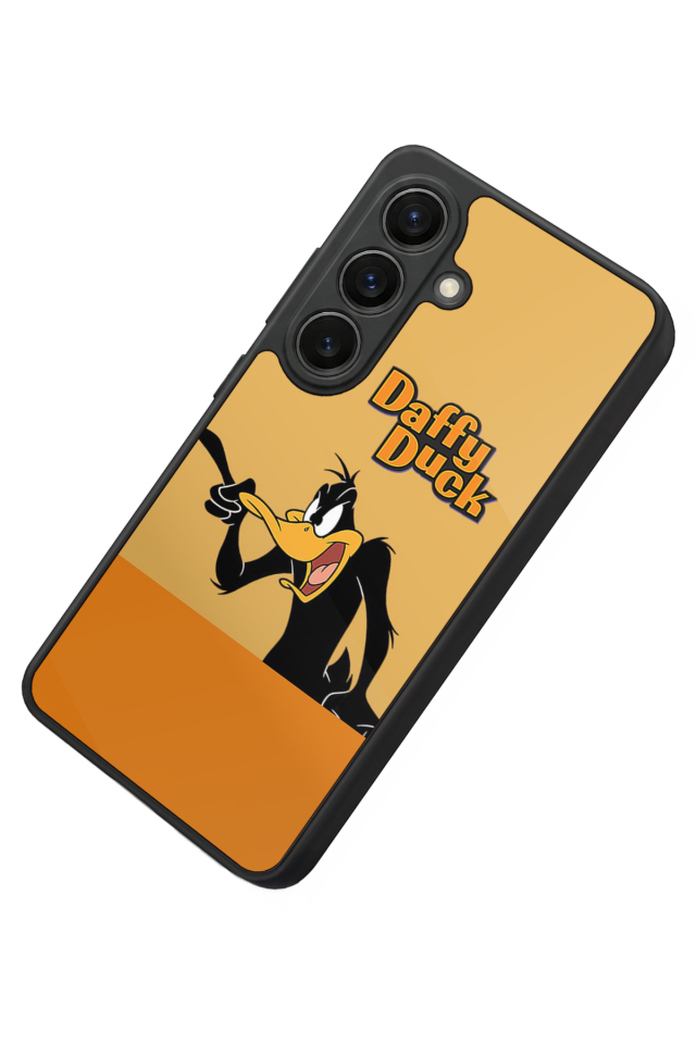 Samsung Galaxy S26 Uyumlu Daffy duck Tasarımlı Glossy Premium Kılıf