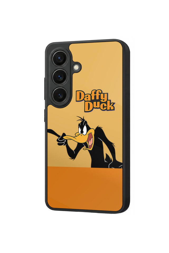 Samsung Galaxy S26 Uyumlu Daffy duck Tasarımlı Glossy Premium Kılıf