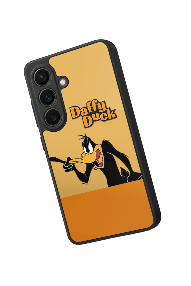 Samsung Galaxy S26 Uyumlu Daffy duck Tasarımlı Glossy Premium Kılıf
