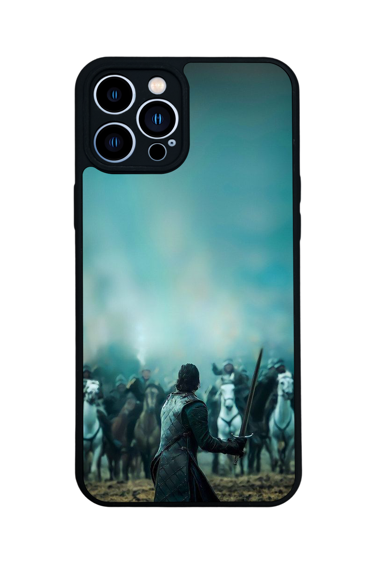 iPhone 12 Pro Max Uyumlu GameOfThrones Tasarımlı Glossy Premium Kılıf