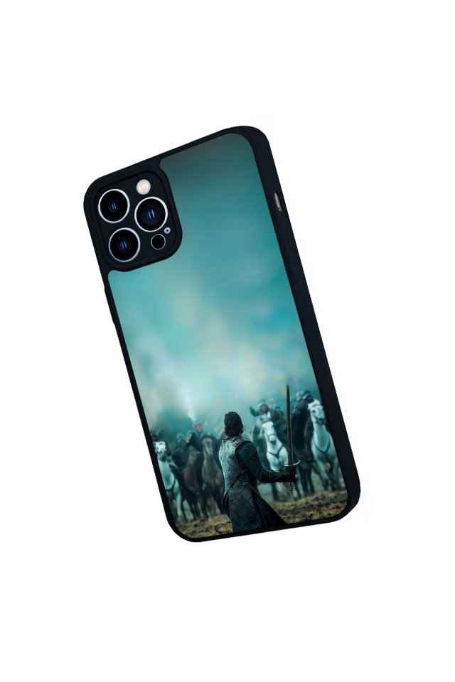 iPhone 12 Pro Max Uyumlu GameOfThrones Tasarımlı Glossy Premium Kılıf