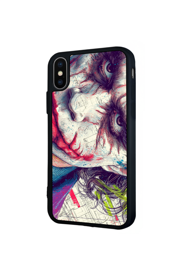 iPhone XS Max Uyumlu Joker Tasarımlı Glossy Premium Kılıf