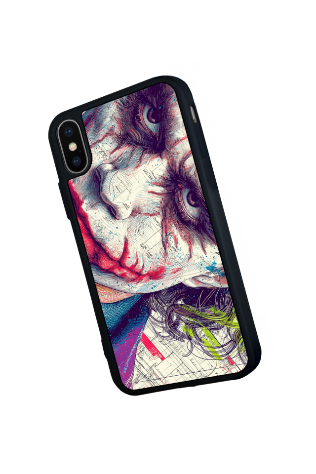 iPhone XS Max Uyumlu Joker Tasarımlı Glossy Premium Kılıf