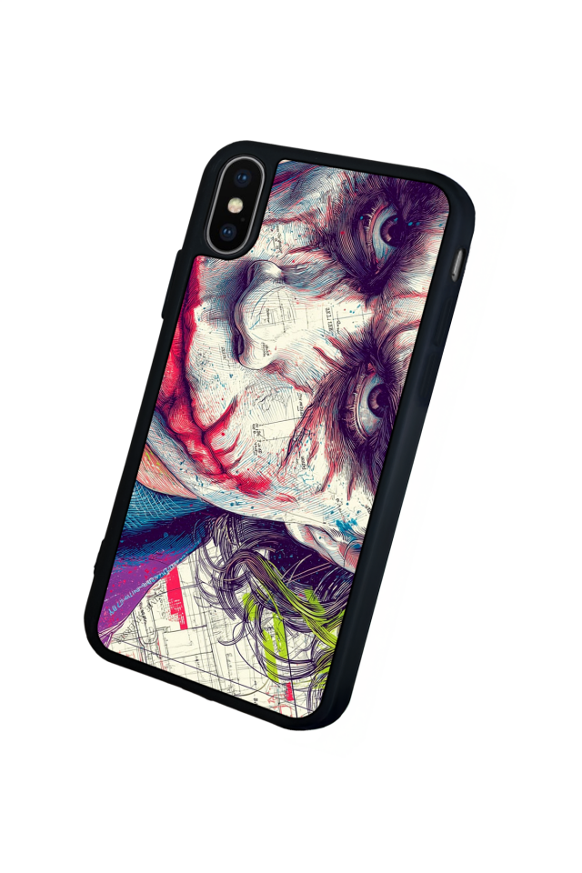 iPhone XS Max Uyumlu Joker Tasarımlı Glossy Premium Kılıf