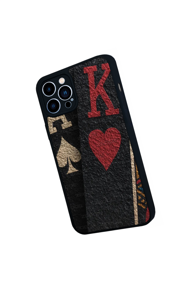 iPhone 13 Pro Max Uyumlu Kart Tasarımlı Glossy Premium Kılıf