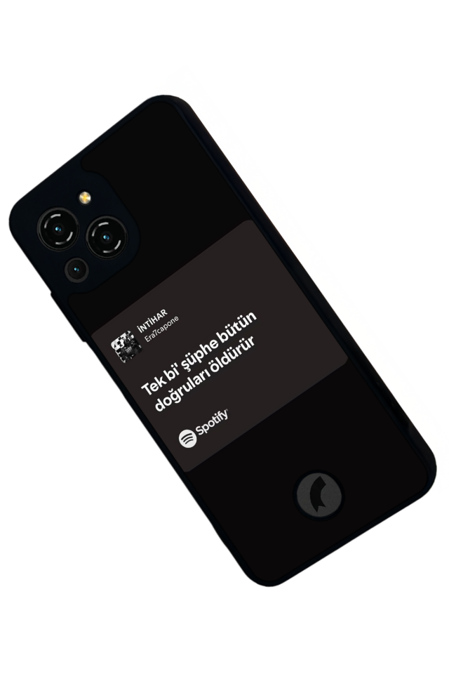 Reeder S23 Pro Max Uyumlu Sarki Sozleri Tasarımlı Glossy Premium Kılıf