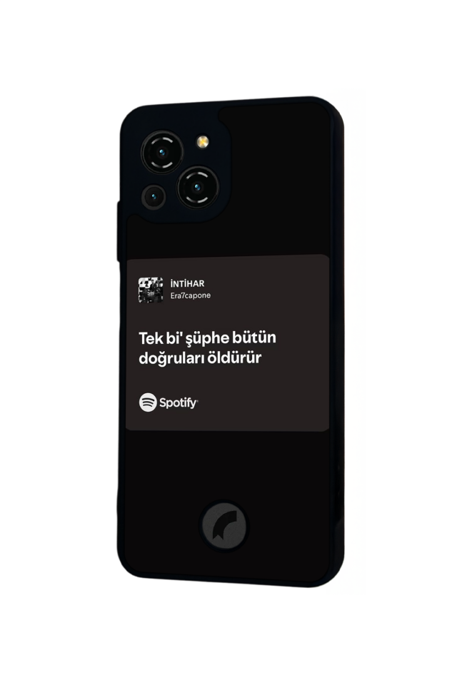 Reeder S23 Pro Max Uyumlu Sarki Sozleri Tasarımlı Glossy Premium Kılıf