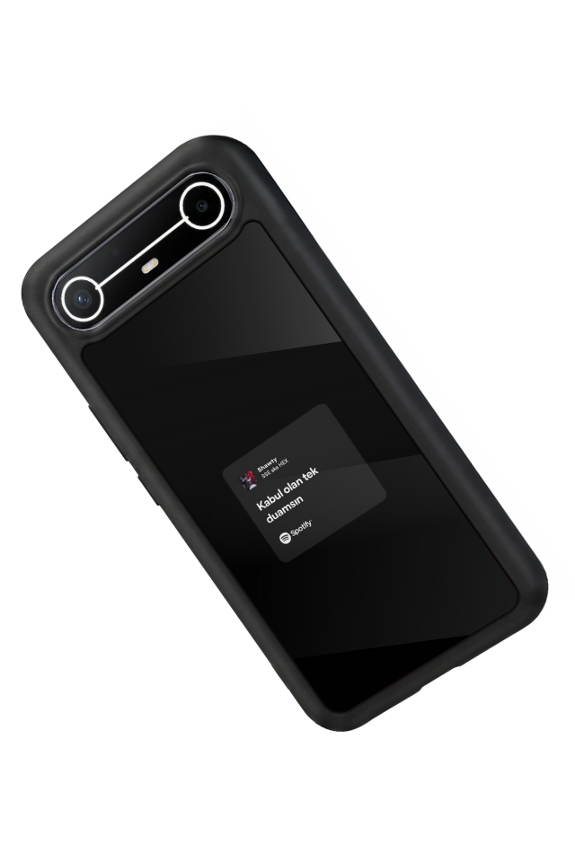 Tecno Spark Slim 5G Uyumlu Sarki Sozleri Tasarımlı Glossy Premium Kılıf