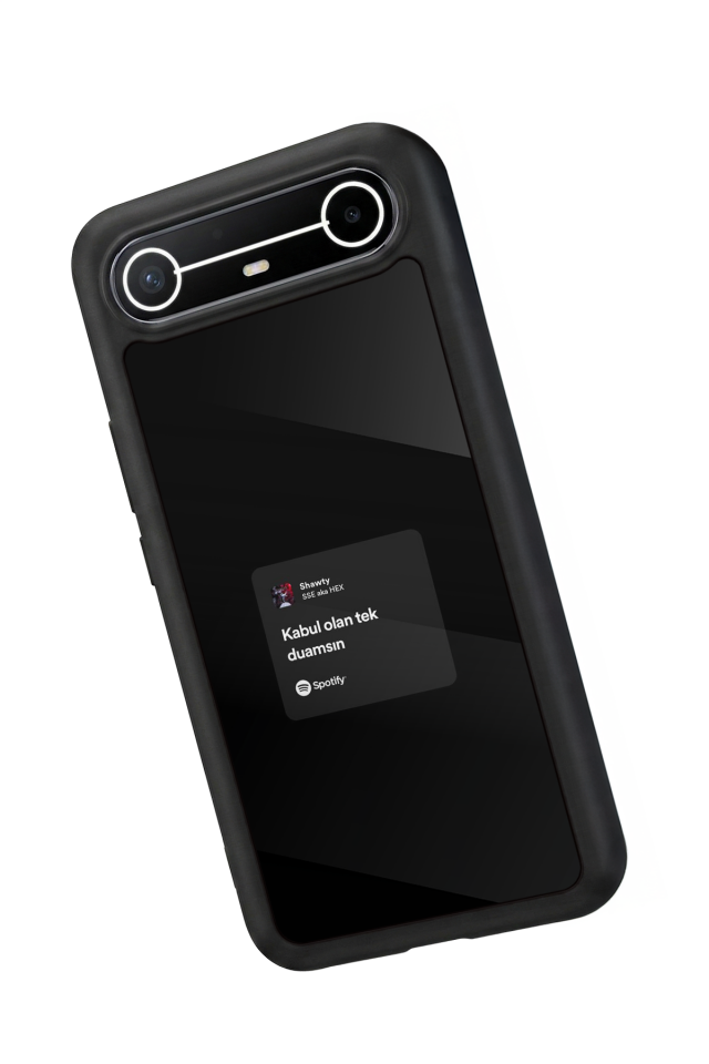 Tecno Spark Slim 5G Uyumlu Sarki Sozleri Tasarımlı Glossy Premium Kılıf