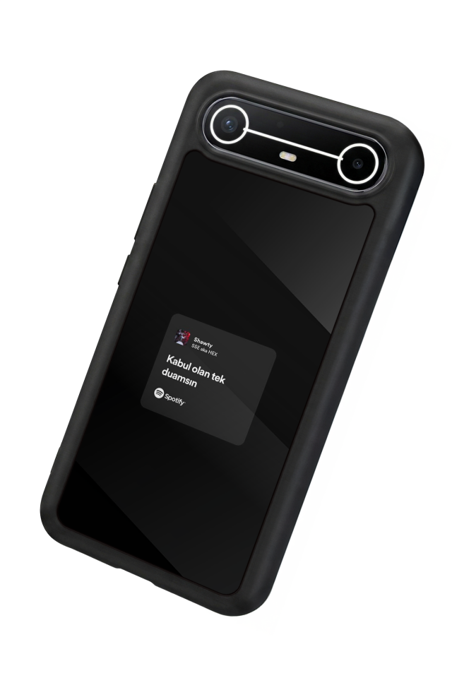 Tecno Spark Slim 5G Uyumlu Sarki Sozleri Tasarımlı Glossy Premium Kılıf