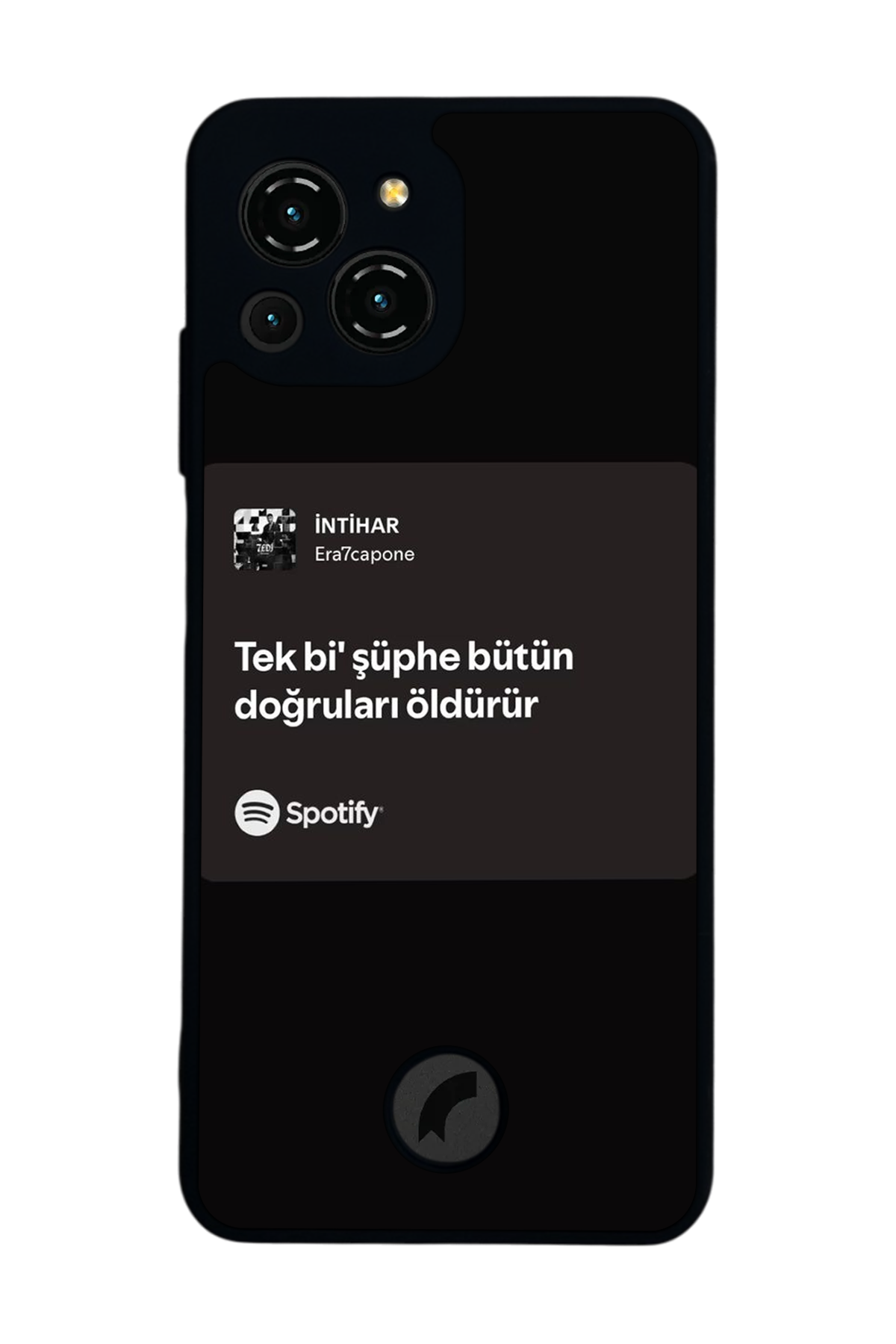 Reeder S23 Pro Max Uyumlu Sarki Sozleri Tasarımlı Glossy Premium Kılıf