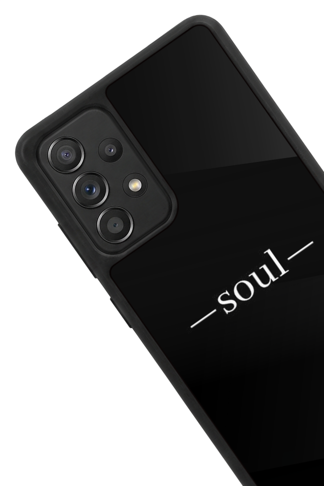 Samsung Galaxy A72 Uyumlu SOUL Tasarımlı Glossy Premium Kılıf