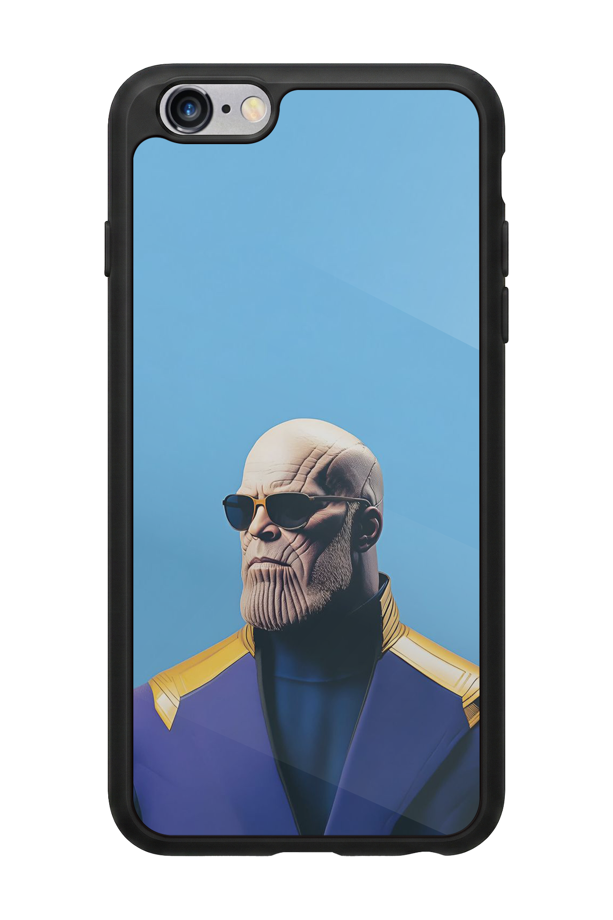 iPhone 6 Plus Uyumlu Thanos Tasarımlı Glossy Premium Kılıf