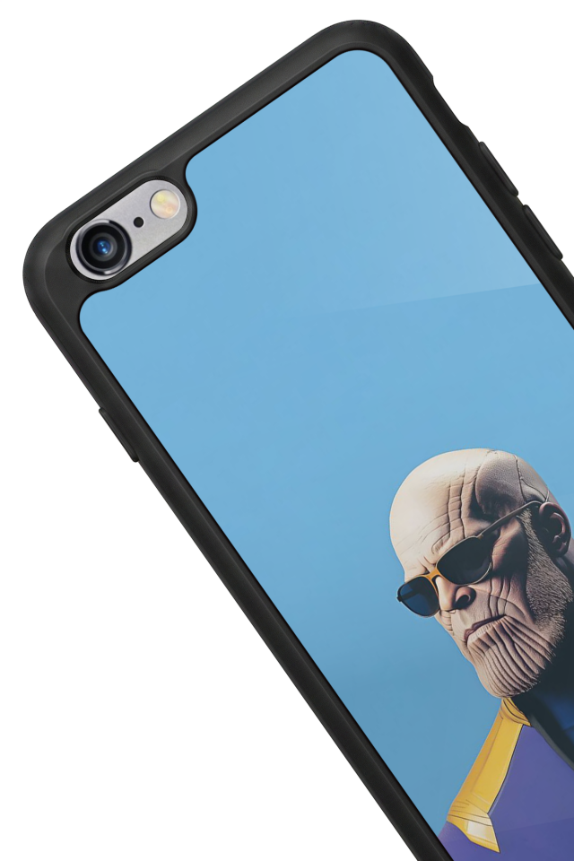 iPhone 6 Plus Uyumlu Thanos Tasarımlı Glossy Premium Kılıf