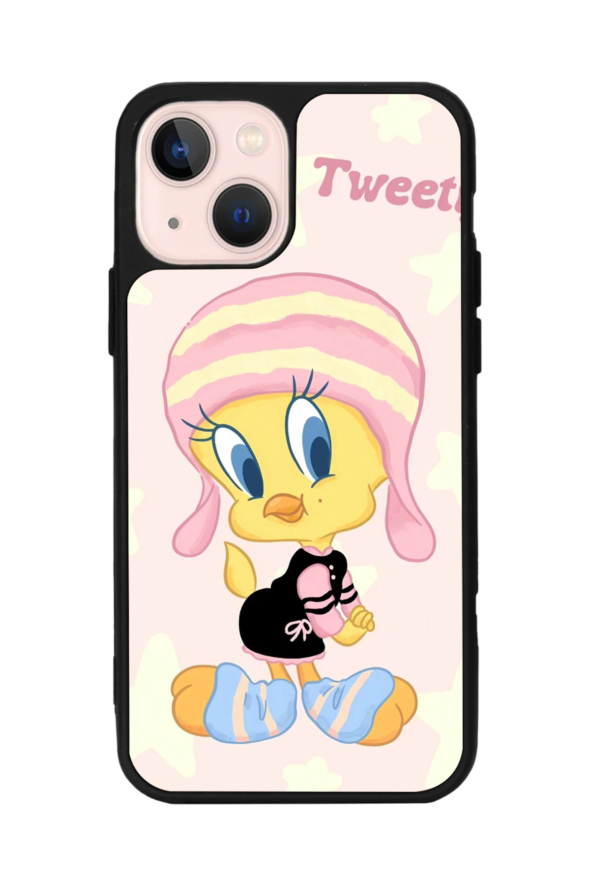 iPhone 14 Plus Uyumlu Tweety Tasarımlı Glossy Premium Kılıf