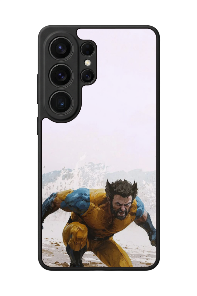 Samsung Galaxy S26 Ultra Uyumlu Wolverine Tasarımlı Glossy Premium Kılıf