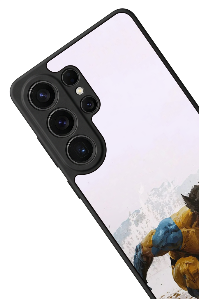 Samsung Galaxy S26 Ultra Uyumlu Wolverine Tasarımlı Glossy Premium Kılıf