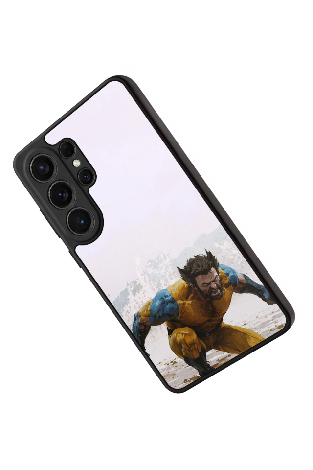 Samsung Galaxy S26 Ultra Uyumlu Wolverine Tasarımlı Glossy Premium Kılıf