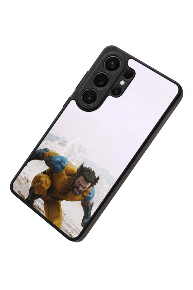 Samsung Galaxy S26 Ultra Uyumlu Wolverine Tasarımlı Glossy Premium Kılıf