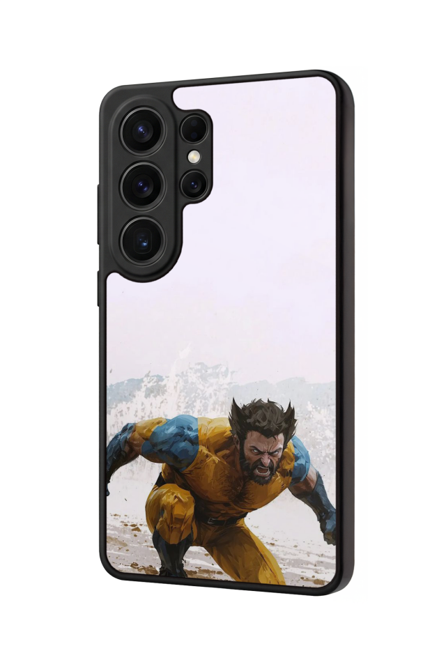 Samsung Galaxy S26 Ultra Uyumlu Wolverine Tasarımlı Glossy Premium Kılıf