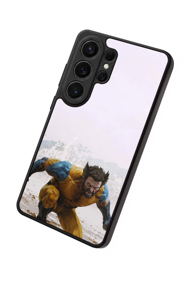 Samsung Galaxy S26 Ultra Uyumlu Wolverine Tasarımlı Glossy Premium Kılıf