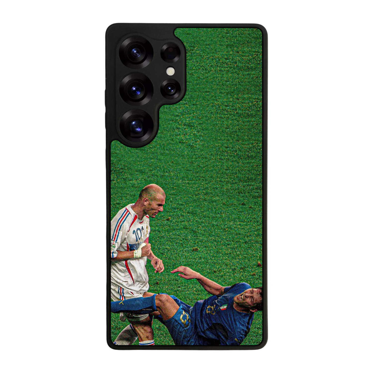 Samsung Galaxy S25 Ultra Uyumlu Zidane Tasarımlı Glossy Premium Kılıf