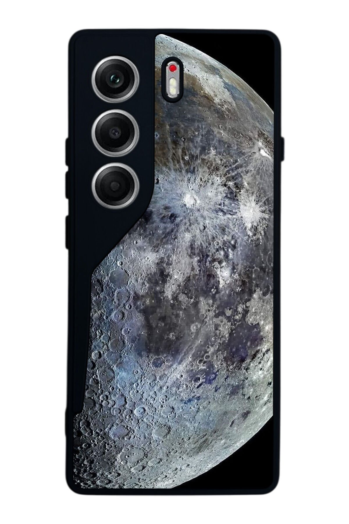 Tecno Camon 40 Uyumlu Ay Tasarımlı Glossy Premium Kılıf