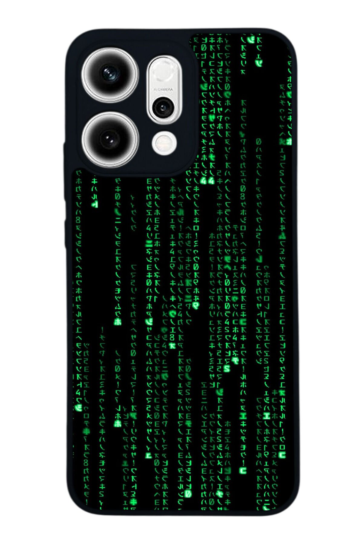Oppo Reno 14 Uyumlu MatriOppo Oppo Reno 14 Tasarımlı Glossy Premium Kılıf