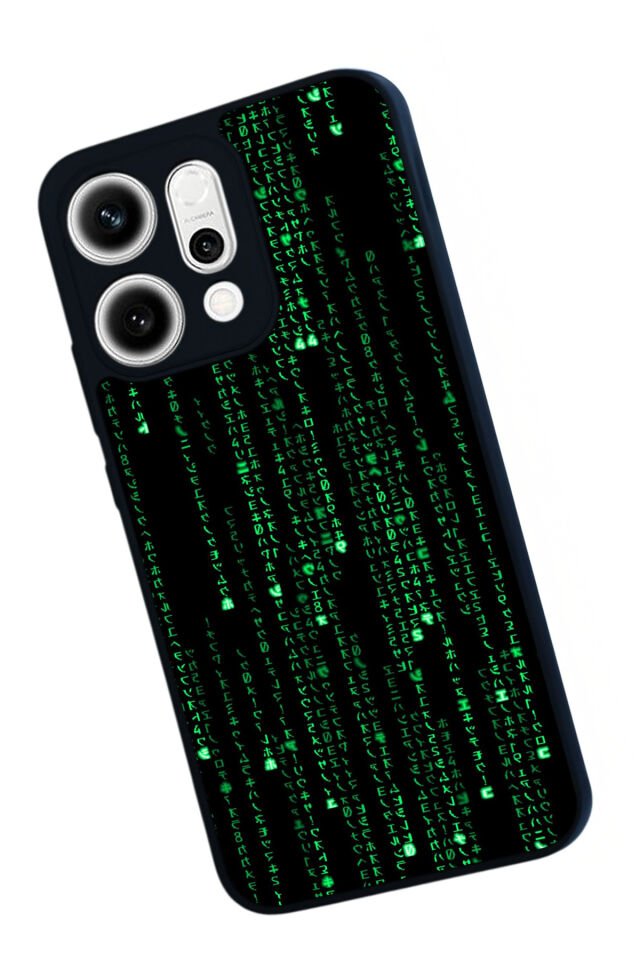 Oppo Reno 14 Uyumlu MatriOppo Oppo Reno 14 Tasarımlı Glossy Premium Kılıf
