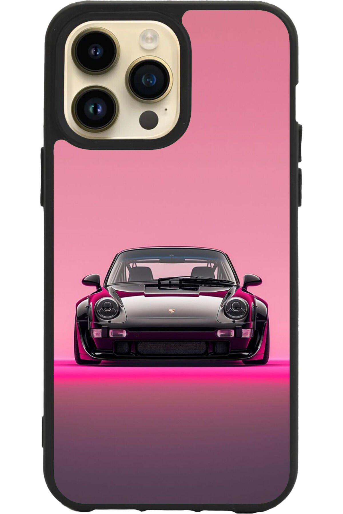 Apple iPhone 16 Pro Siyah Silikon Kılıf Çiziklere ve Darbelere Karşı Koruma