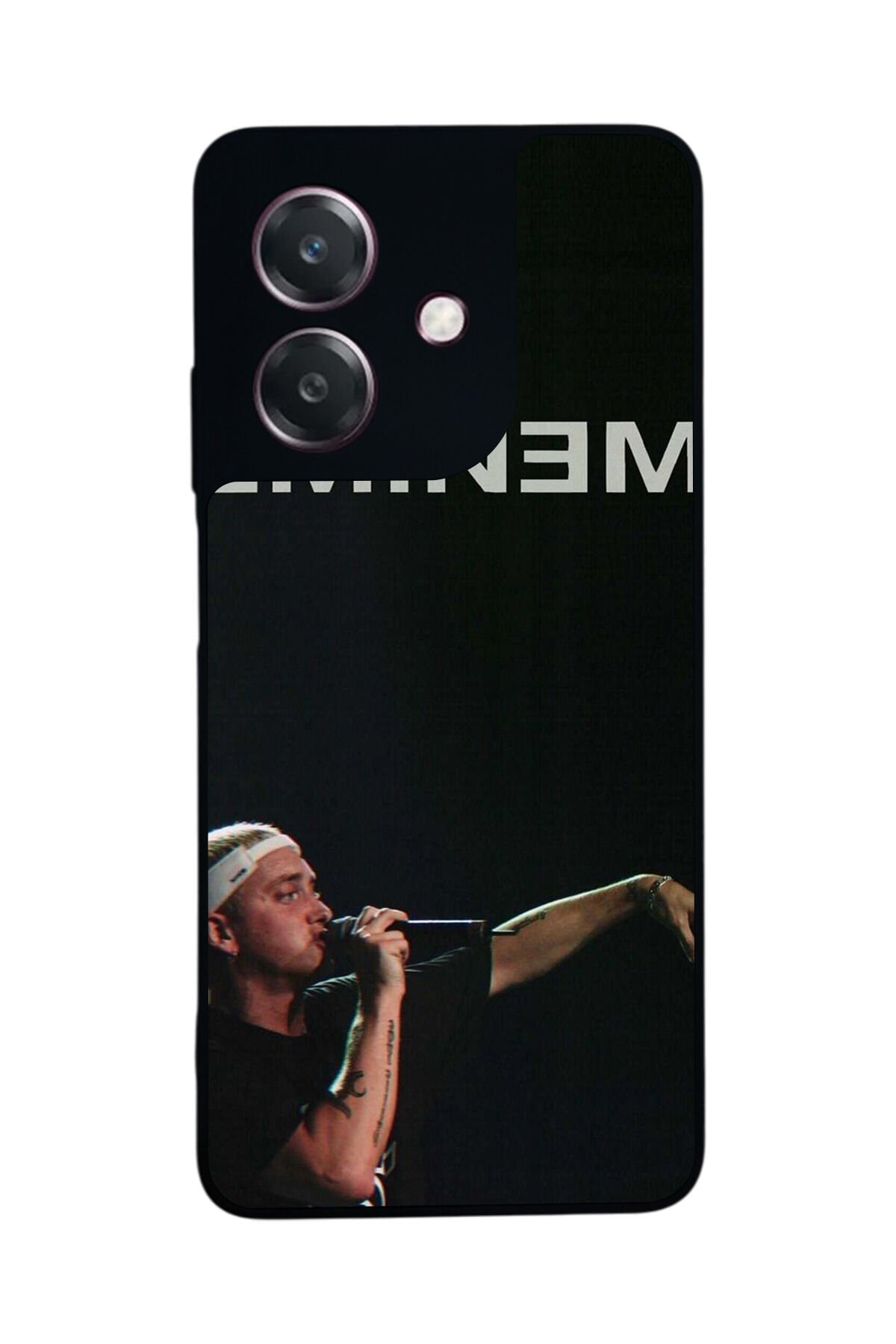 Oppo A3 5G Uyumlu Eminem Tasarımlı Glossy Premium Kılıf