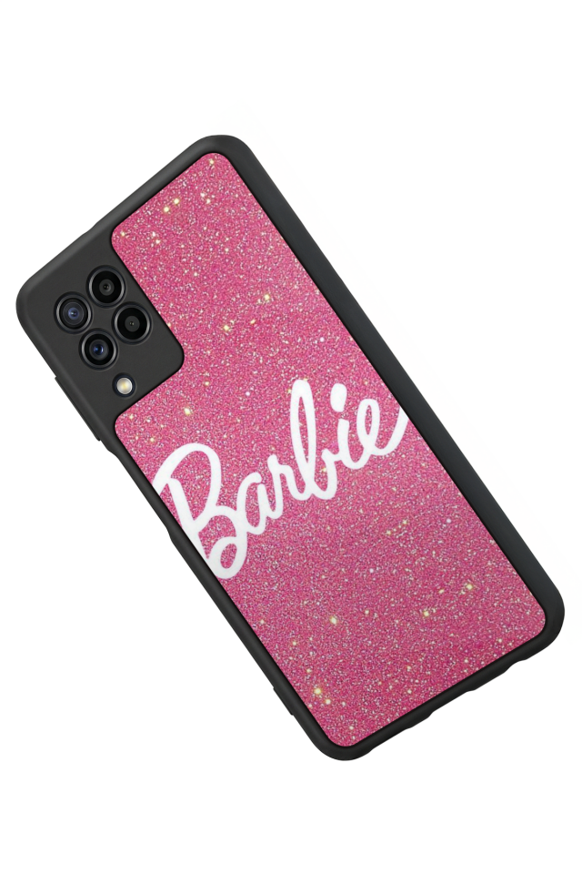 Samsung Galaxy M32 Uyumlu Barbie Tasarımlı Glossy Premium Kılıf