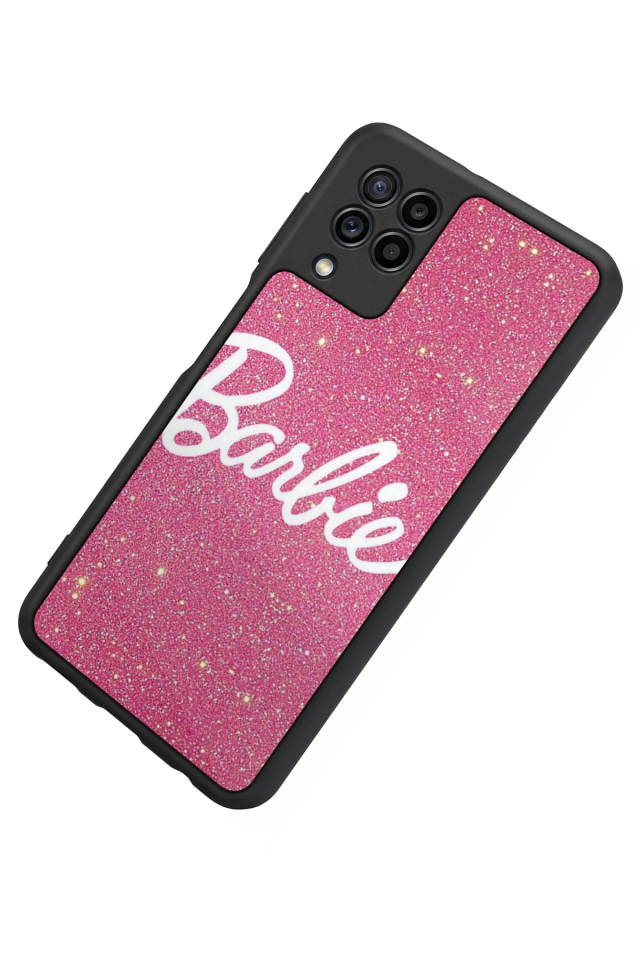 Samsung Galaxy M32 Uyumlu Barbie Tasarımlı Glossy Premium Kılıf