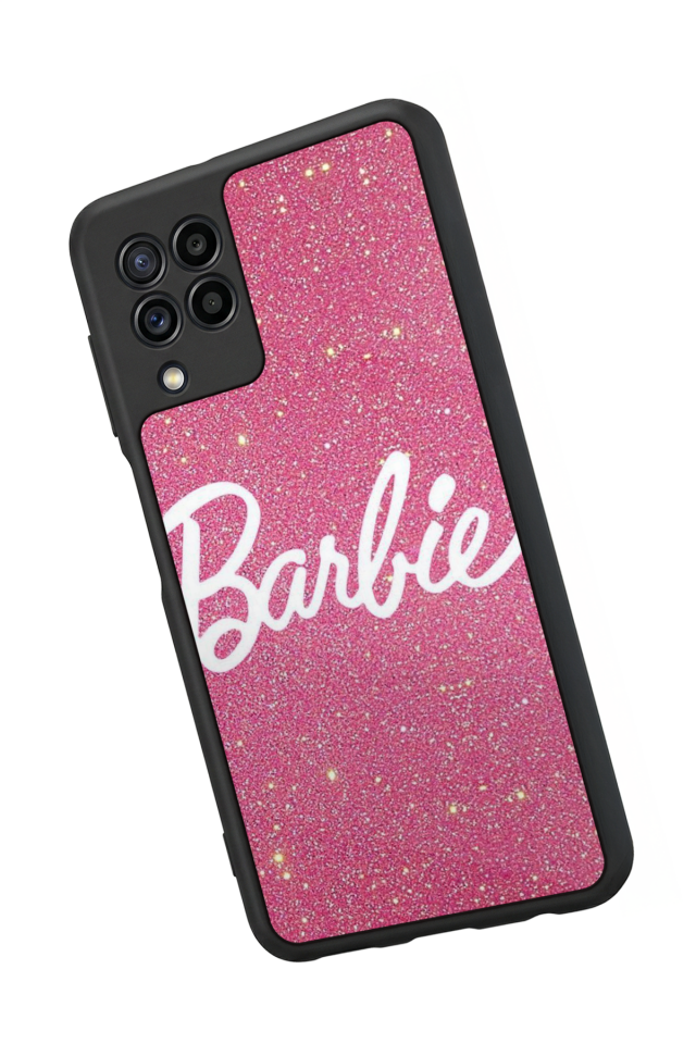 Samsung Galaxy M32 Uyumlu Barbie Tasarımlı Glossy Premium Kılıf