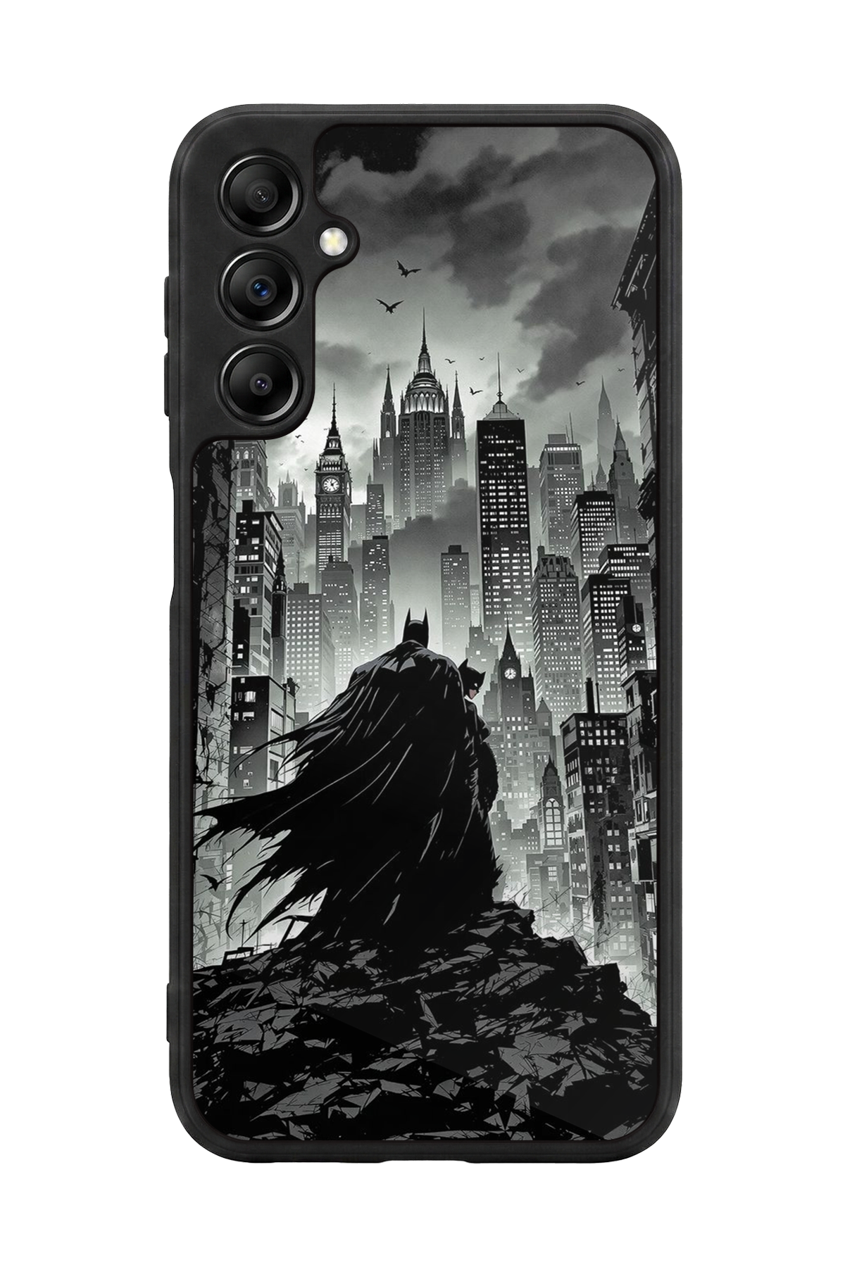 Samsung Galaxy A14 Uyumlu Batman Tasarımlı Glossy Premium Kılıf