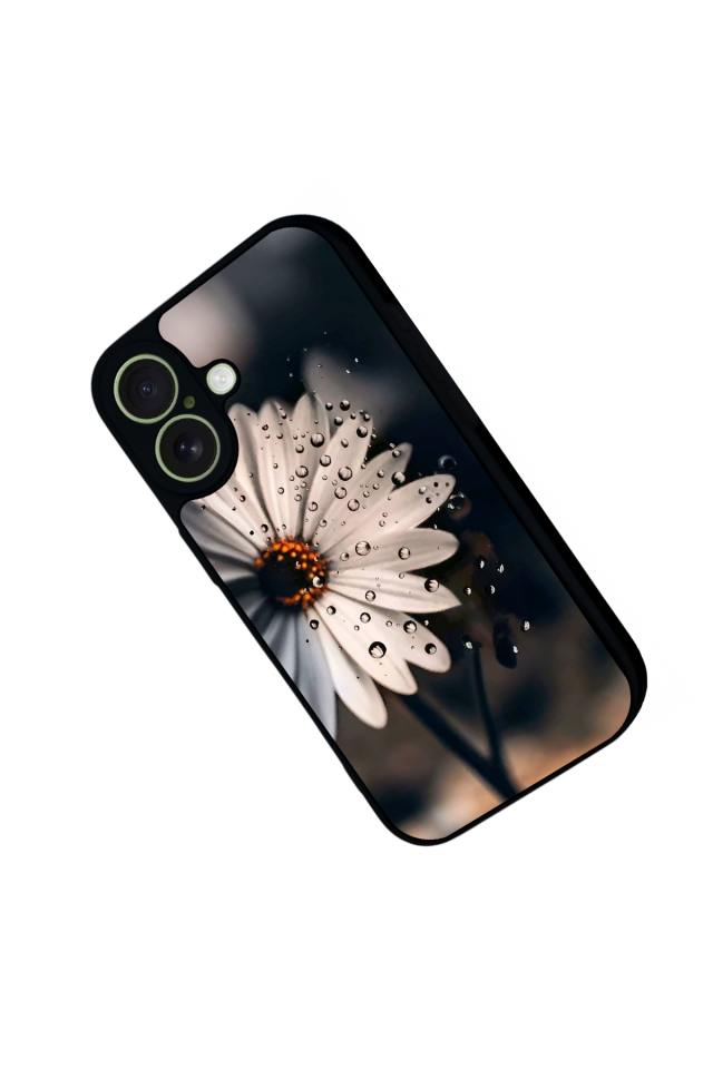 iPhone 17 Uyumlu Cicek Tasarımlı Glossy Premium Kılıf
