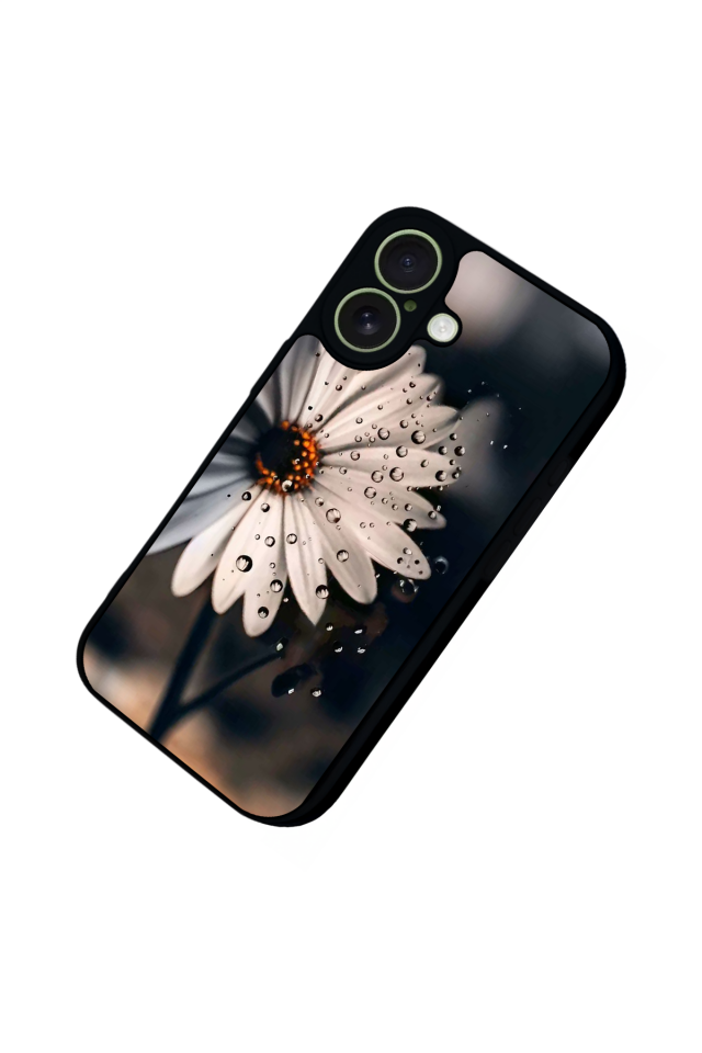 iPhone 17 Uyumlu Cicek Tasarımlı Glossy Premium Kılıf