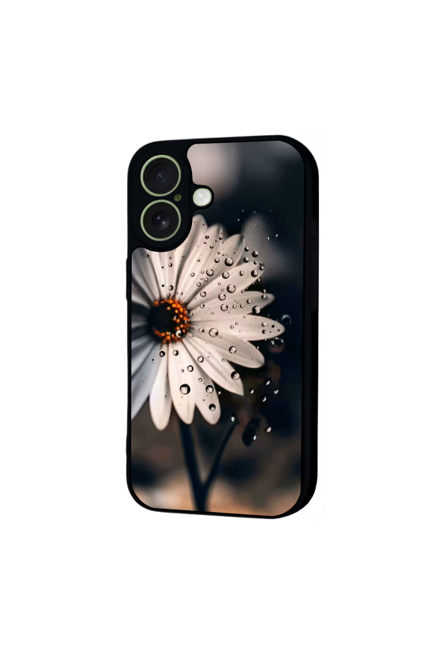 iPhone 17 Uyumlu Cicek Tasarımlı Glossy Premium Kılıf