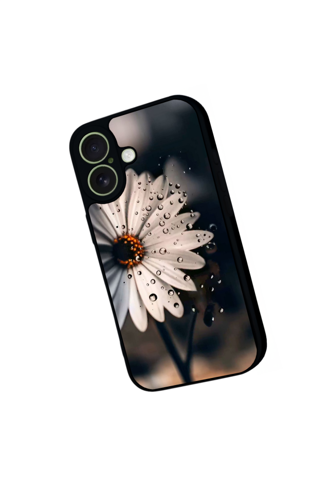 iPhone 17 Uyumlu Cicek Tasarımlı Glossy Premium Kılıf